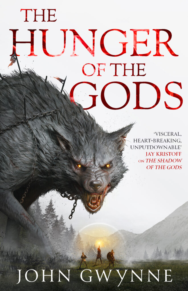 The Hunger of the Gods by John Gwynne Book Cover